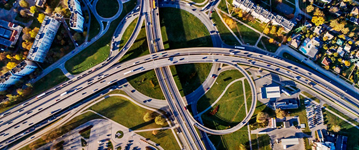 Transportation infrastructures and transports