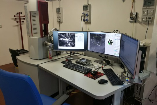 Prenotazione on-line del microscopio SEM-FEG